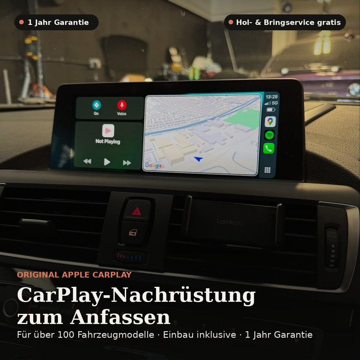Apple CarPlay Nachrüstung – Audi A1 8X